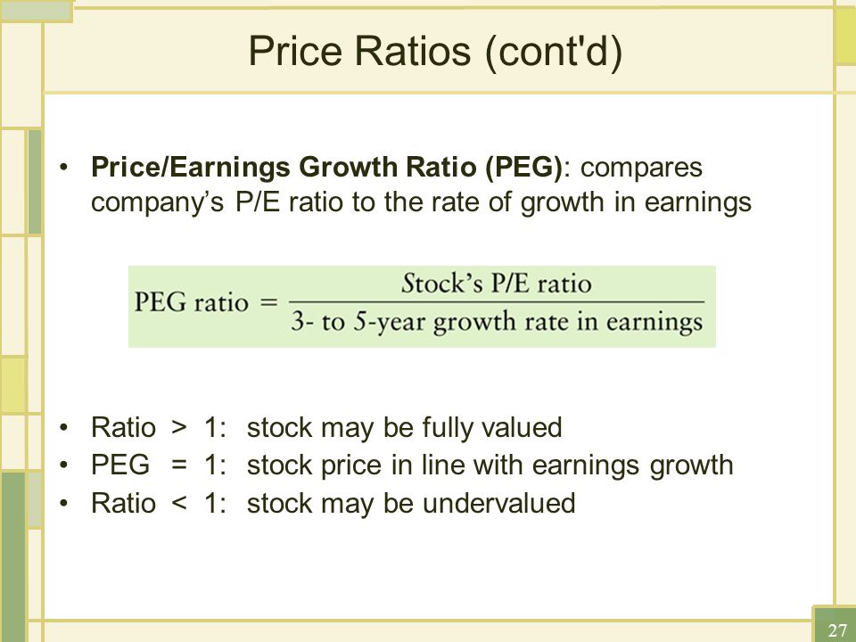 How To Use The P/E Ratio And PEG To Tell A Stock's Future